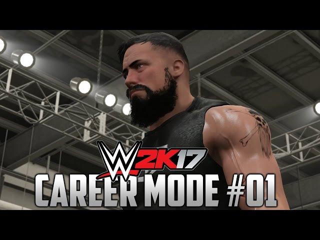 WWE 2K17 MYCAREER: "A NEW CAREER IS BORN" (WWE 2K17 MYCAREER MODE EPISODE 1)