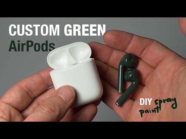 DIY Custom Green AirPods - Under $20