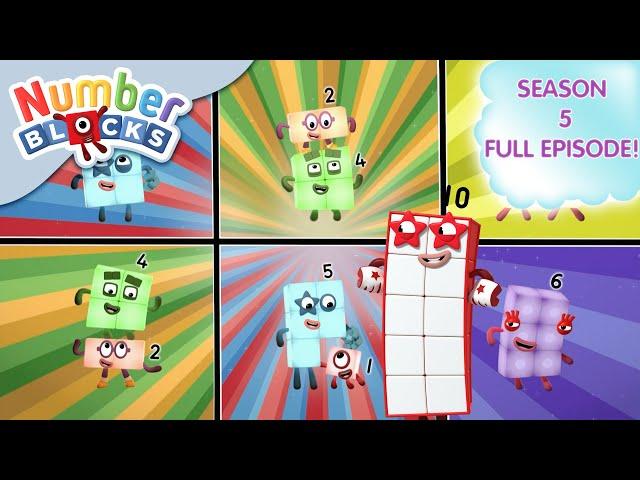 @Numberblocks- Ten's Top Ten! | Season 5 Full Episode 3 | Learn to Count