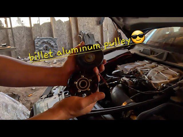 Jaguar 5.0/Aj133 How To Upgrade The Supercharger Idler Pulley To Billet Aluminum!!