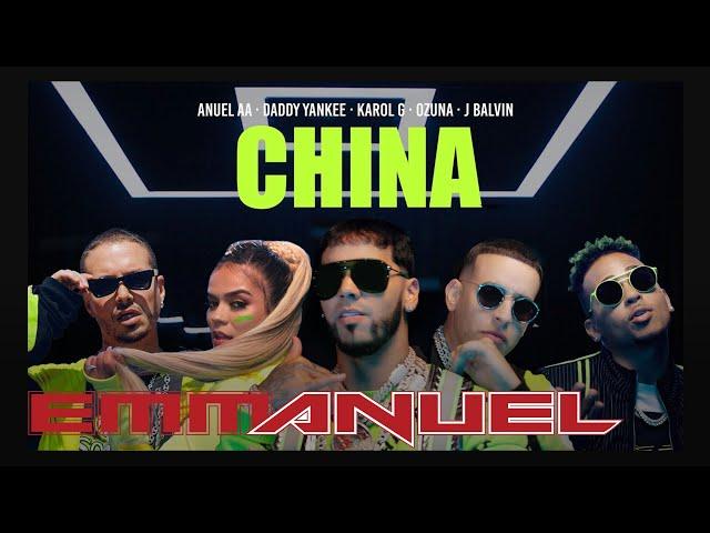 Anuel AA, Daddy Yankee, Karol G, Ozuna & J Balvin - China (Video Oficial)