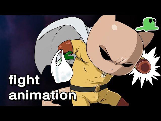 ONE PUNCH CAT (animation) - 'Saitameow' the Hero