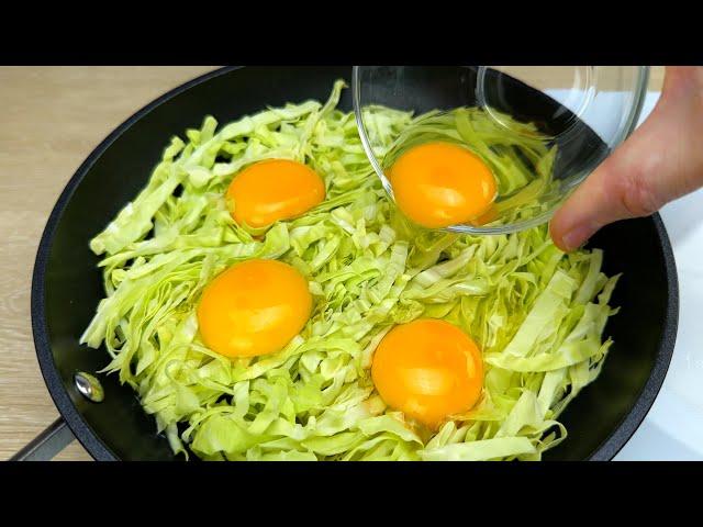 I cook cabbage with eggs every day! Breakfast it tastes delicious3 TopRecipes # 258