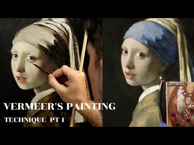 Vermeer's Painting Technique Demo Pt 1