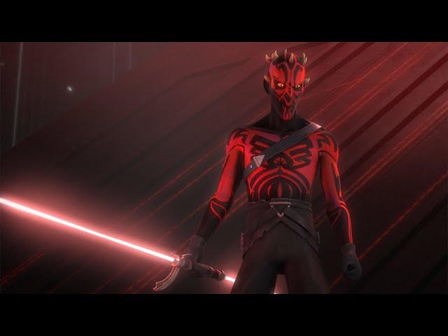 "Darth" Maul vs The Inquisitors [4K HDR] - Star Wars: Rebels