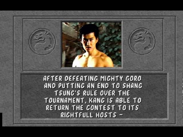 Mortal Kombat 1 Endings (Arcade) HD