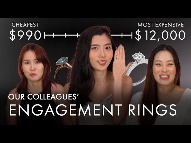 10 Women Share Their Engagement Rings (Cheapest to Most Expensive)