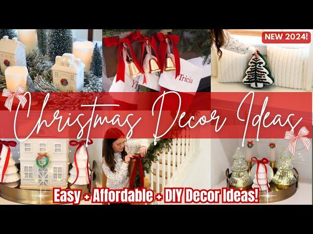 Christmas Decorations 2024! DIY Christmas Decor Ideas 2024! Christmas Living Room Decorate With Me