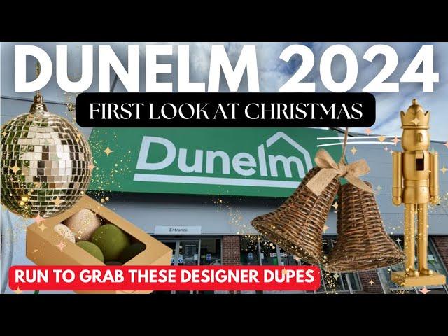 PHWOAR ! Dunelm 2024 Christmas decorations - WOW! Amazing Designer DUPES!!