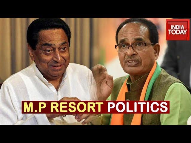 M.P Resort Politics Continues; BJP MLAs In Gurugram, Congress MLAs In Jaipur, Rebels In Bengaluru