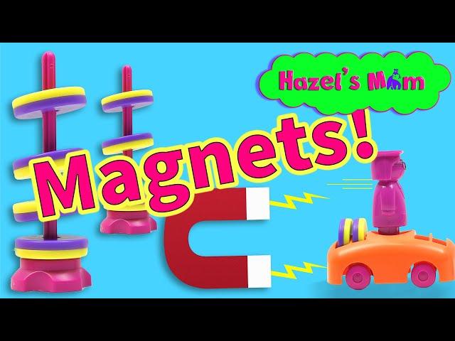 Fun with Magnets for Kids! Levitating Magnets and cool magnet science tricks.