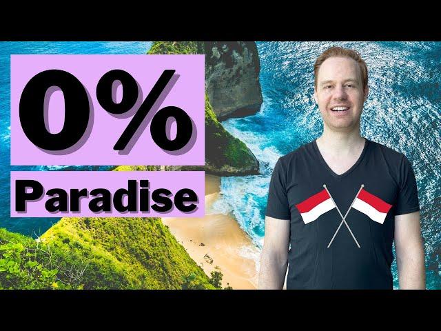 NEW 0% Tax in Bali-Indonesia for Digital Nomads & Foreigners 