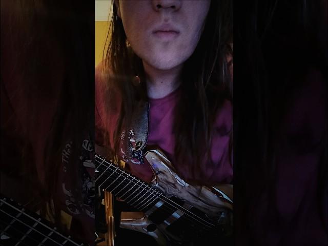 minor sweep with a tapped 7th on top #guitar #metal #shred #guitarist #technical #practice