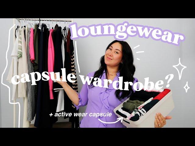 LOUNGEWEAR & ACTIVE WEAR capsule wardrobes to wear year round!