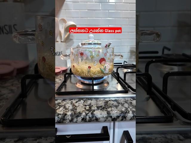 ලස්සනට උයන්න Glass pot.              0777851560 WhatsApp M.R kitchen