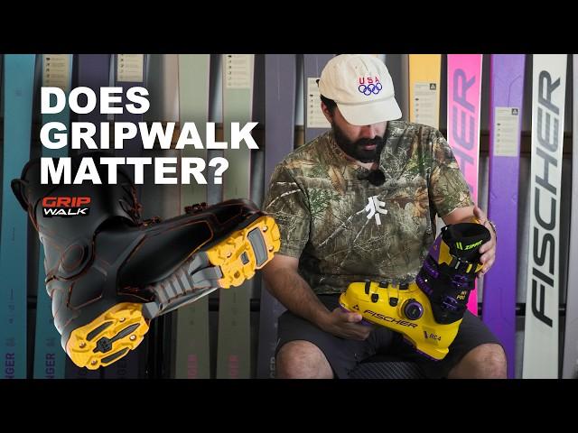 What is a ski boot with GRIPWALK?