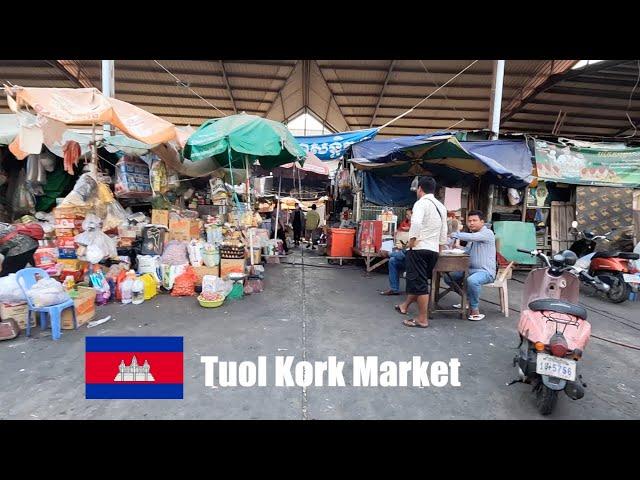 Tour of Tuol Kork Market in Phnom Penh, Cambodia