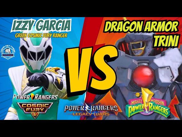 Izzy Garcia Vs Dragon Armor Trini Kwan | Power Rangers Legacy Wars