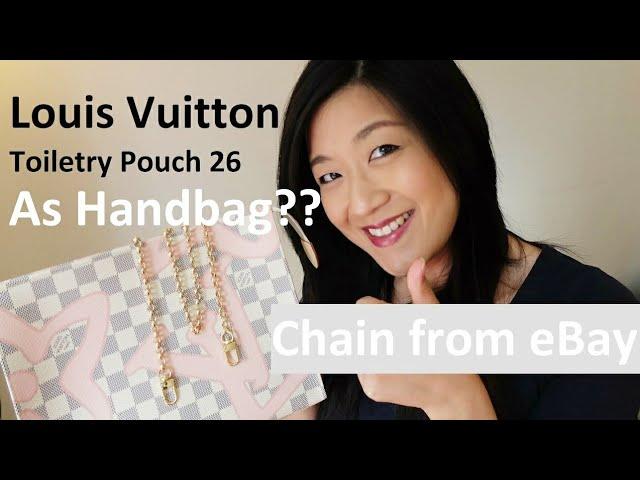 Louis Vuitton Toiletry Pouch As Shoulder Bag | Chain from eBay | Yuenny Lam