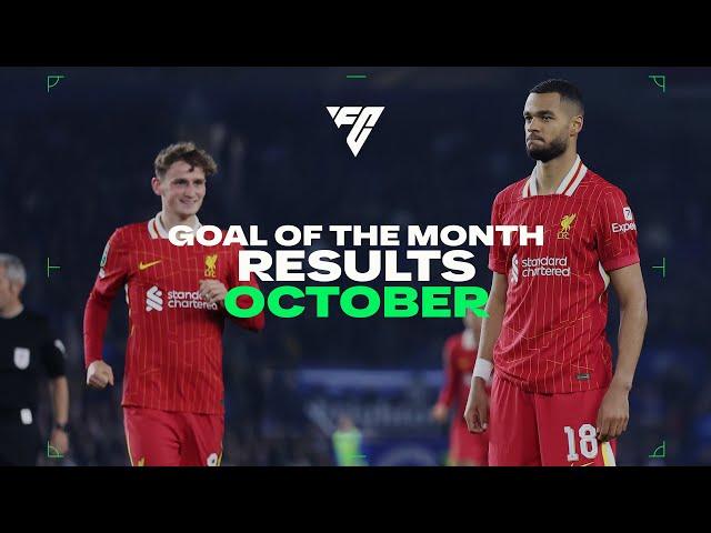 October's Goal of the Month Result | Salah, Kapocs, Gakpo! Liverpool FC