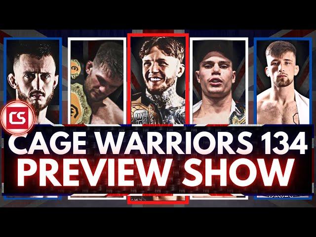 CAGE WARRIORS 134 PREVIEW FEATURING: Jordan Vucenic, Decky McAleenan, Aidan James, Ben Ellis, Nik B