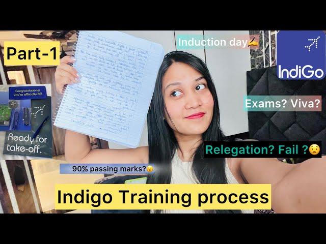 Indigo Cabin Crew Training Process Part-1️‍️ | After getting selected | Cabin Crew Life‍️