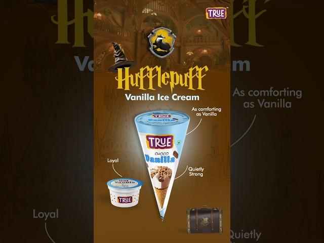 Comfort? Loyalty? Ice cream? Hufflepuff knows the good stuff. #true #harrypotter #icecream