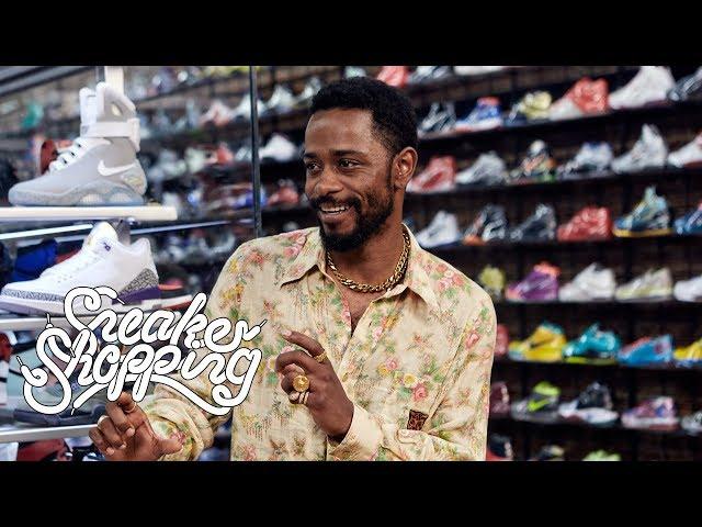 Lakeith Stanfield Goes Sneaker Shopping With Complex