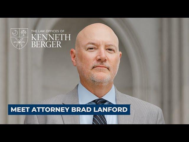 Meet South Carolina Injury Lawyer Brad Lanford