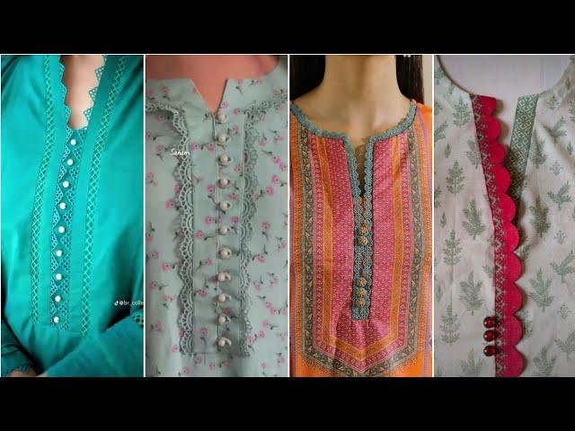 New Neck Designs 2024 For Winter/ Gala Design / Kurti Neck Designs