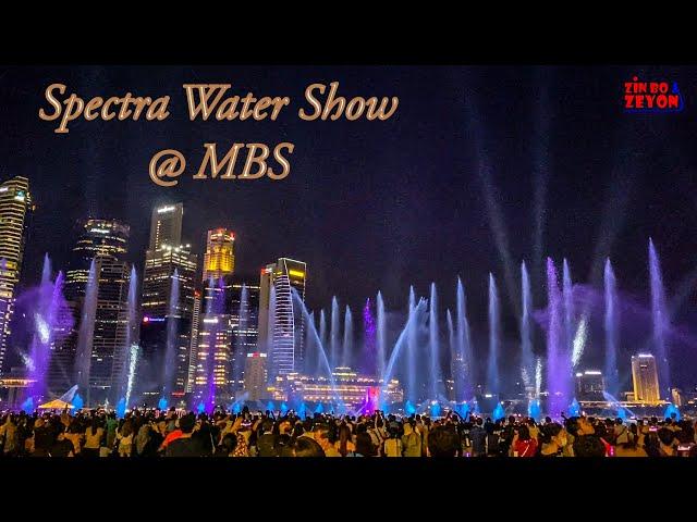 The Spectra Water Show at Marina Bay Sands | Singapore 2022