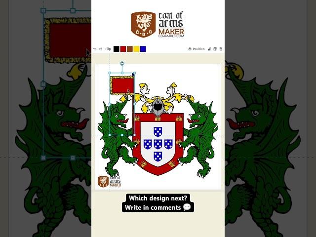 Kingdom of Portugal Coat of Arms