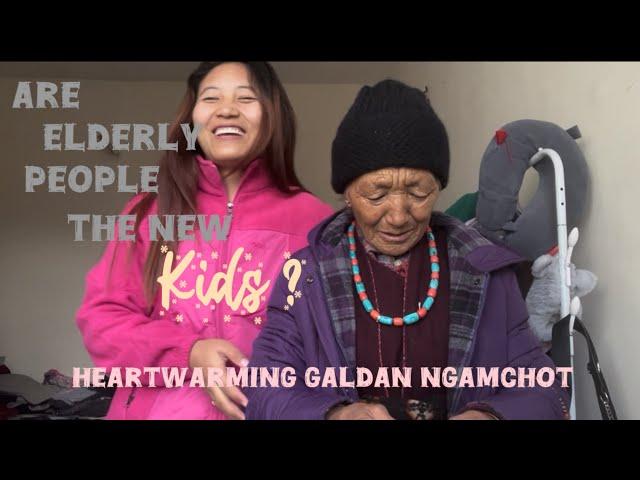 Heartwarming Galdan Namchot with abiley in Chandigarh // Are elderly people the new kids ?