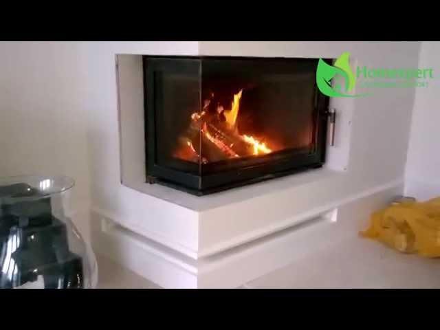 Wood Burming Corner Stove