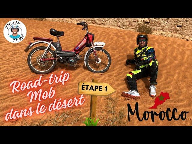 Moped Road Trip in the Moroccan Desert