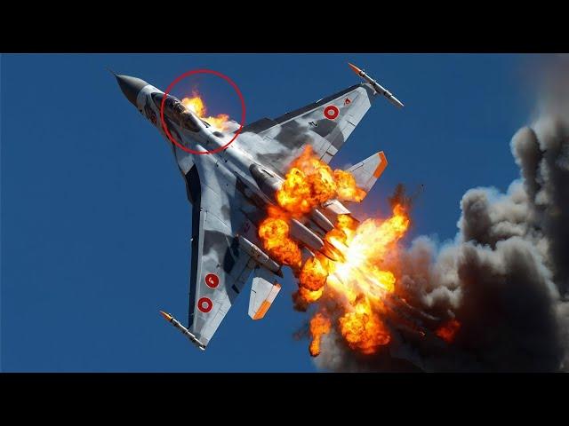 World Shocked! First Air Combat Between US F-18 and Russian SU-57, See What Happened!