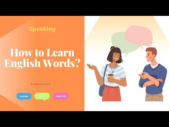 How to Learn English Words?