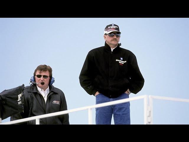 Childress tells a Dale Earnhardt story during Hall of Fame induction