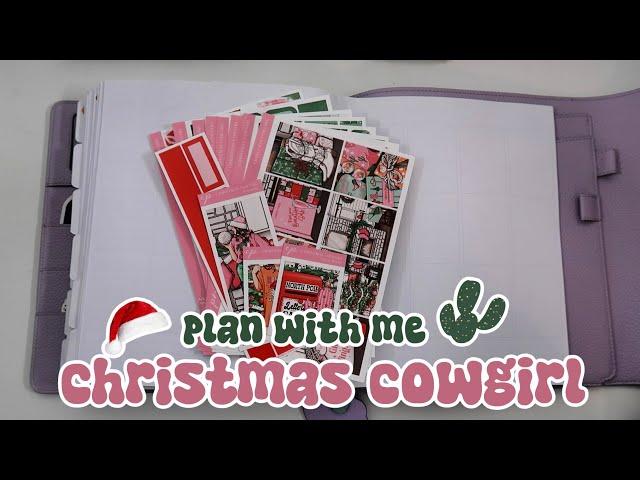 Plan With Me  Christmas Cowgirl (CaressPress)