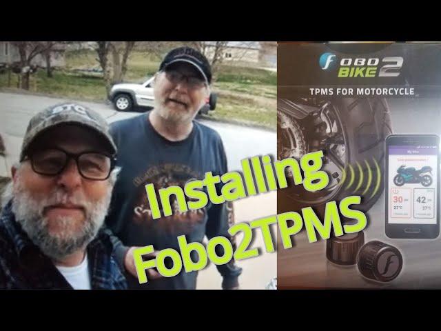 Installing FOBO 2 Tire Pressure Monitoring System On A Harley Davidson Bagger