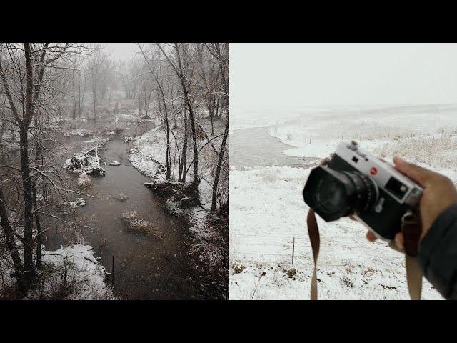 A Snowy Photography Project | With The Leica M11