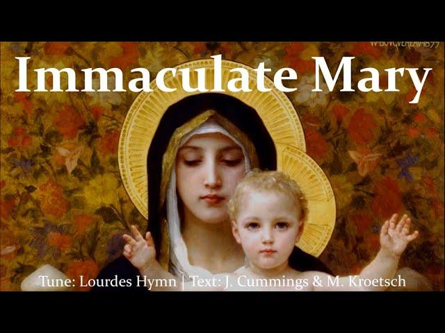 Immaculate Mary | Lourdes Hymn | Choir with Lyrics | 5 Verses | Catholic Hymn | Sunday 7pm Choir