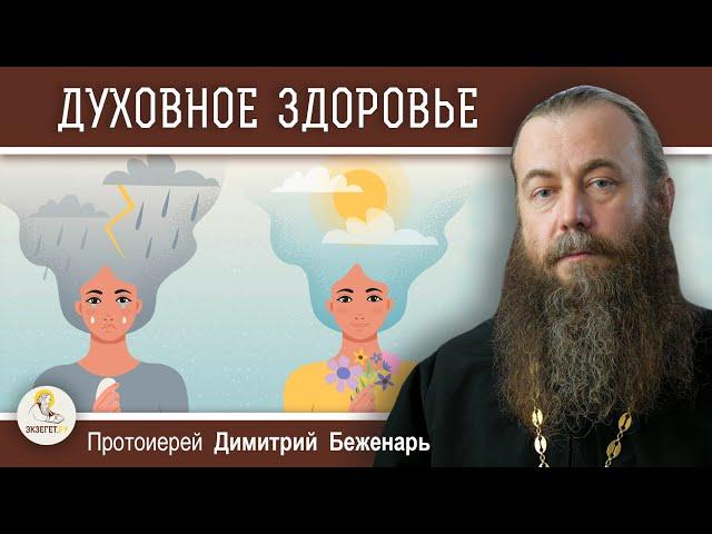 ДОБРЫЕ ПОМЫСЛЫ - ДУХОВНОЕ ЗДОРОВЬЕ.  Протоиерей Димитрий Беженарь