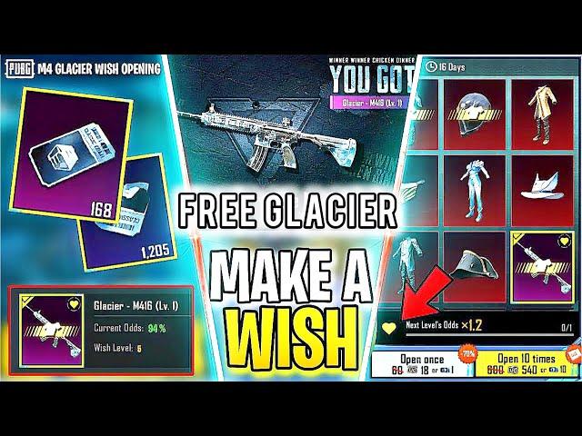  M416 Glacier Wish Crate Opening | 800 + Classic Crate Opening | PUBG Mobile 