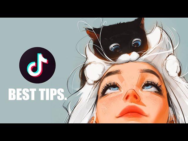 The BEST ART TIPS on TikTok!