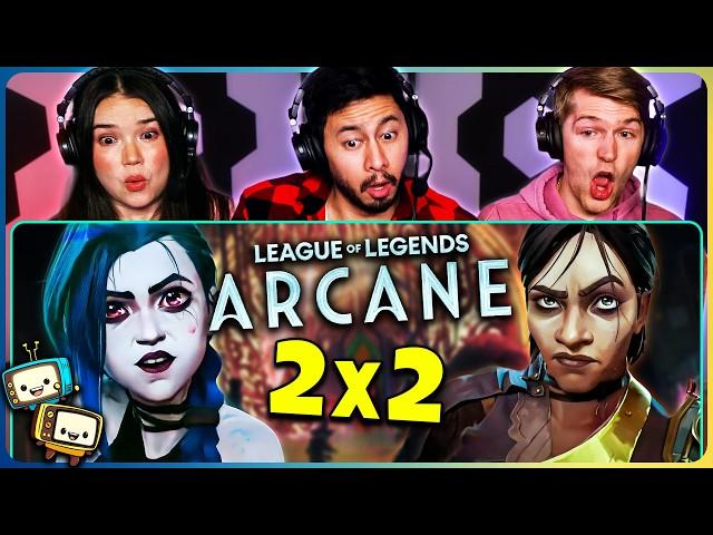 ARCANE 2x2 "Watch It All Burn" Reaction & Discussion! | League of Legends | Netflix