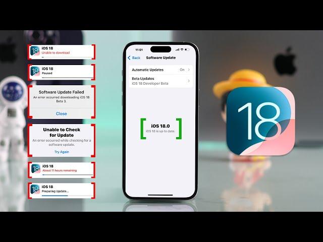 iOS 18 Not Installing Update on iPhone? Here the Fix!