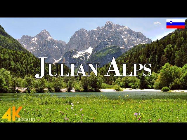 Julian Alps 4K Ultra HD • Stunning Footage Julian Alps, Scenic Relaxation Film with Calming Music.