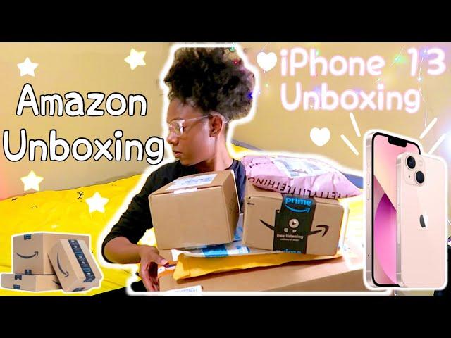 Vlog: AMAZON + IPHONE 13  *unboxing* | Alawnah Alise