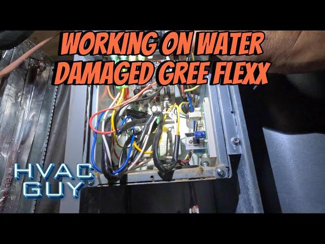 Repairing Water Damage As I Find It! #hvacguy #hvaclife #hvactrainingvideos